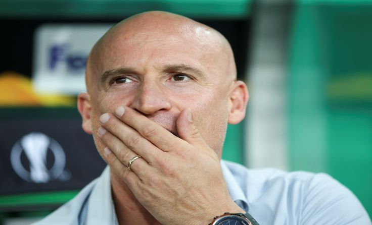 Goran Djuricin leitet am Mittwoch bereits das Vormittagtraining. Foto: GEPA