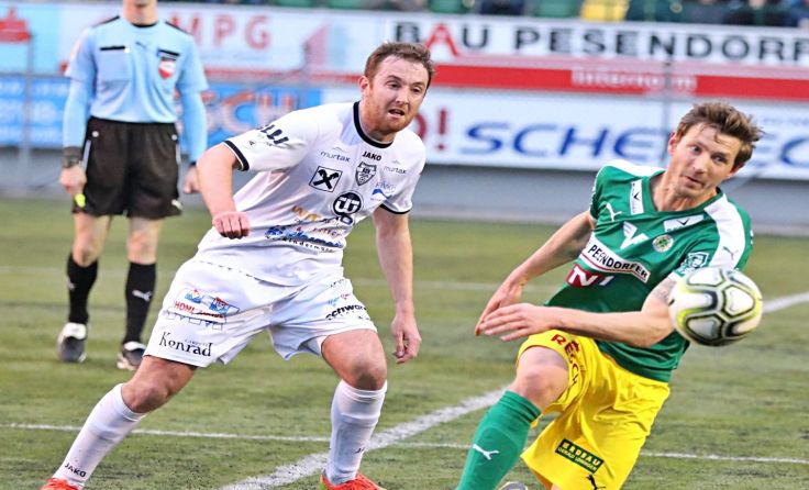 Die Fußballform seines Lebens spielt Lukas Leitner (32, re.) aus. Foto: Hörmandinger