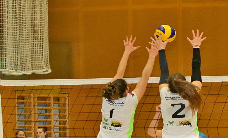 Auch Patricia Teufl und Andrea Duvnjak bleiben bei Askö Linz-Steg. Foto: Askö/Plohe