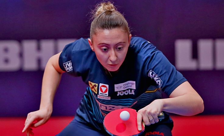 Sofia Polcanova gewann die erste Partie in Spanien in fünf Sätzen. Foto: Plohe