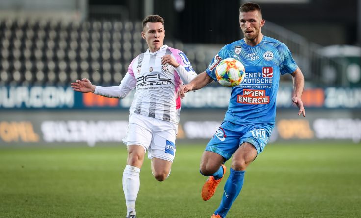 Remis trennten sich die Juniors (li. Dominik Reiter) und FAC Wien. Foto: GEPA