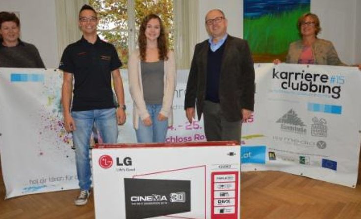 V. li.: Ute Huber, Markus Oberklammer, Hannah Leichtfried, Willi Hilbinger, Margit L. Watzinger