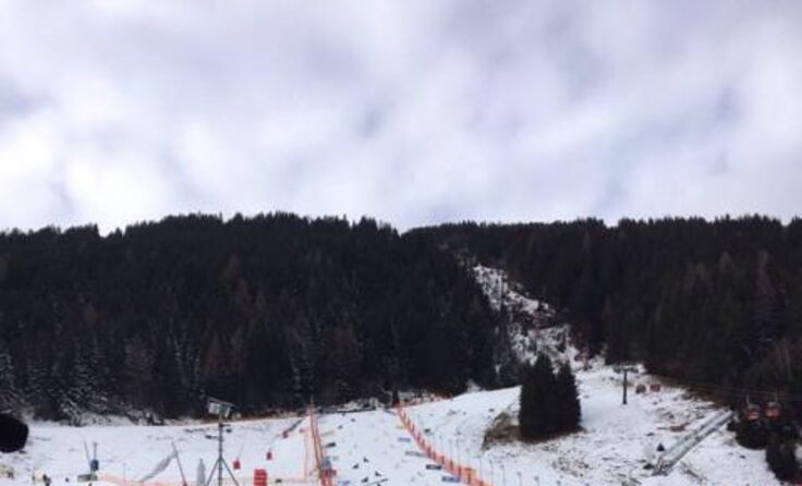 Dominik Raab nach seinem Rennen in Bad Gastein.