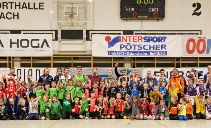 Besonderen Eifer legten die U8-Super-Minis- bei ihrem Turnier an den Tag.