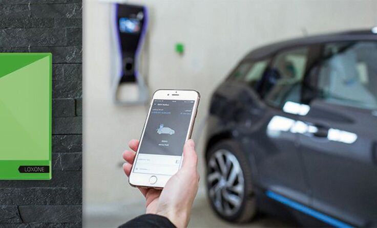 Die Tankstellen sind für alle Automarken geeignet. (c) Loxone 
