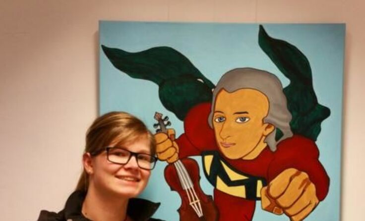 Carina Hoffmann präsentiert den Super Mozart