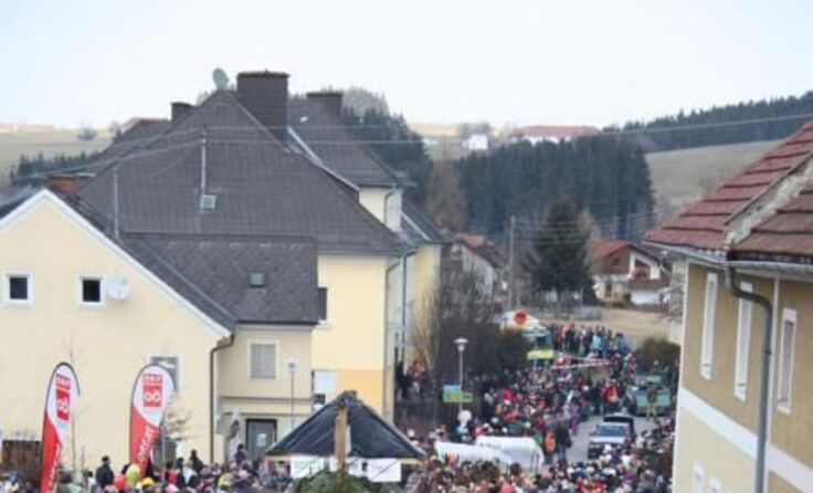 Faschingsumzug am Marktplatz