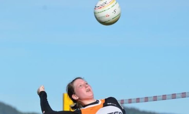 Viktoria Neumüller gilt als Konstante im Angriff der Arnreiterinnen. (c) Manfred Lindorfer