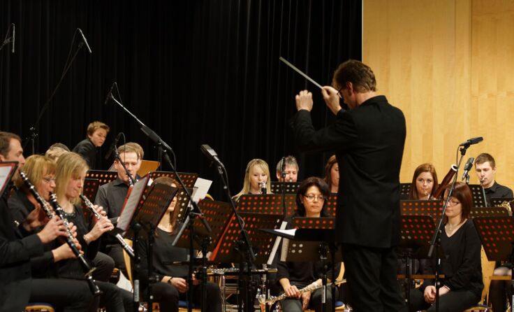 Ein Highlight des Blasmusikjahres ist das Konzert des Bezirksorchesters. (c) Werner Pichler
