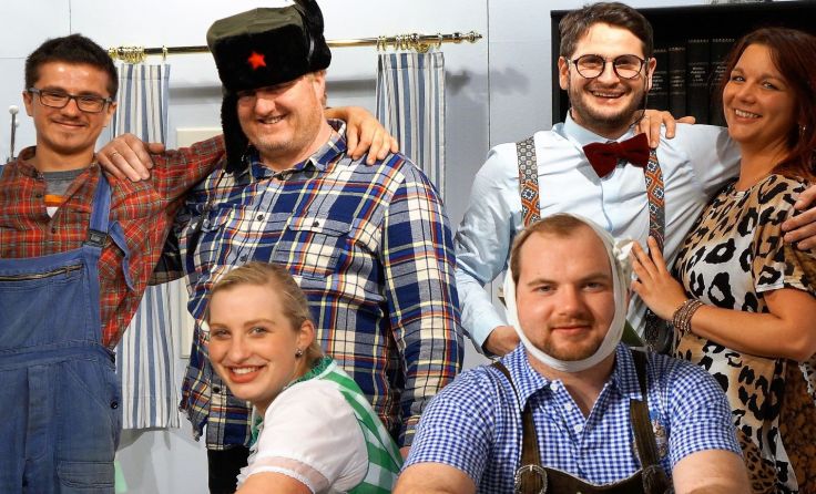 Die Theatergruppe Kollerschlag zeigt ihr neues Stück.
