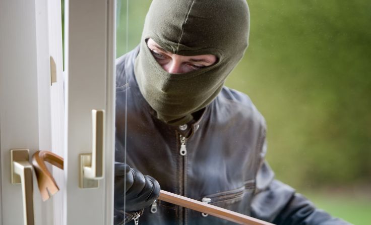 Über ein Fenster verschafften sich die Täter Zutritt. &copy; Wodicka