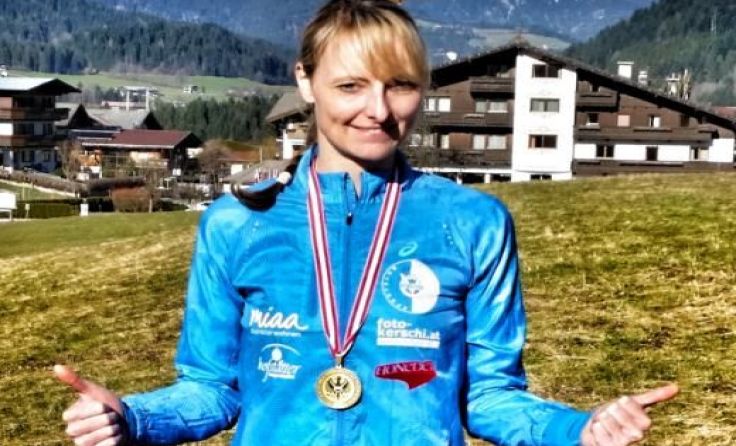 Zufrieden mit ihrer Leistung kann Bernadette Schuster sein.