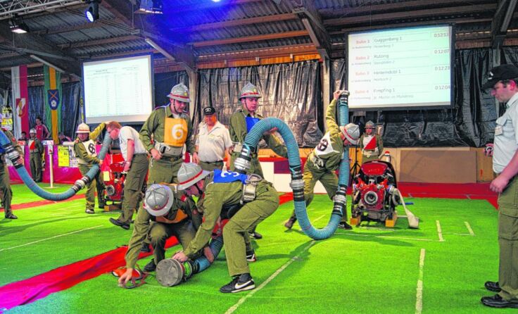 Spannende Duelle erwarten die Besucher beim Bezirkskuppelcup in Pimpfing.*Foto:FF Pimpfing