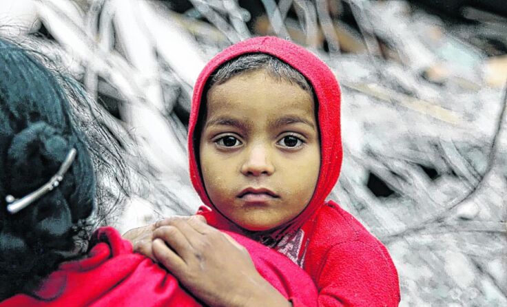Die Menschen in Nepal haben alles verloren – alles außer ihrem Leben. *Foto: Ora