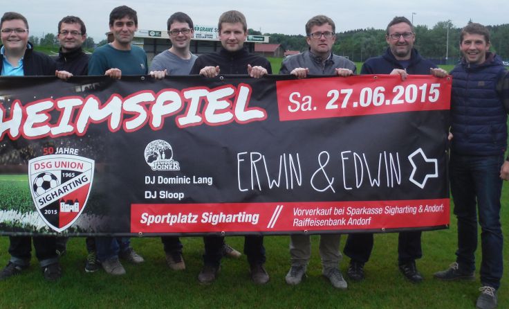 Die Union Sigharting feiert ihr 50-jähriges Jubiläum mit einem dreitägigen Event.