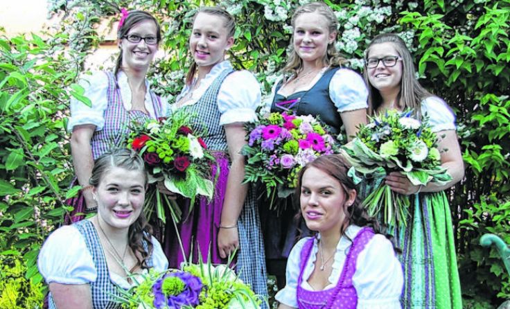 Die Schülerinnen der Fachschule Andorf waren die Stars auf dem Laufsteg.