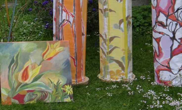Am 4. Juni stellen Künstler im Schärdinger Schlosspark aus.