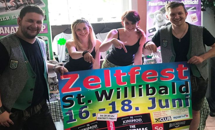 Am Freitag, 16. Juni, rocken die Granaten die Bühne im Hauptzelt.