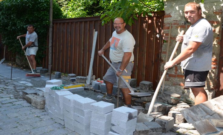 Die Bauarbeiten laufen bereits auf Hochtouren Foto: Stadtgemeinde Schärding