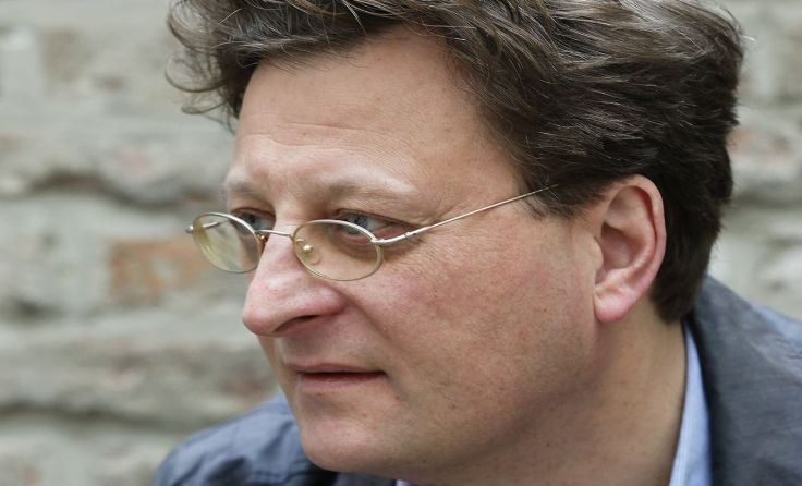 Bruno Pellandini liest aus seinem Werk "Dieses altmodische Gefühl". Foto: Gisela Stiegler