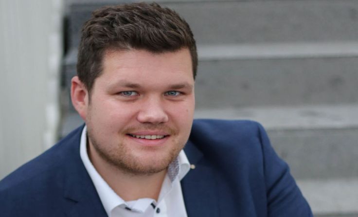 Johannes Hofbauer, Obmann der Jungen Wirtschaft Schärding Foto: Victoria Razesberger
