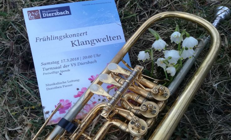 Der Musikverein Diersbach verzaubert die Besucher mit neuen Klangwelten.