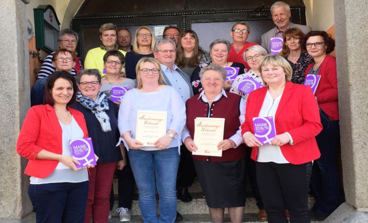 Die SPÖ-Frauen beim Marie-Empfang in Riedau Foto: SPÖ