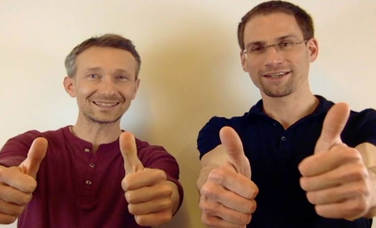 Marcus Hölzl und Jonathan Mittermair hoffen auf Unterstützung.
