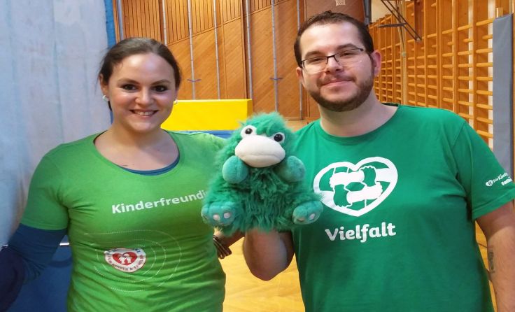 Nicci und Dominic freuen sich schon auf die jungen Gäste.