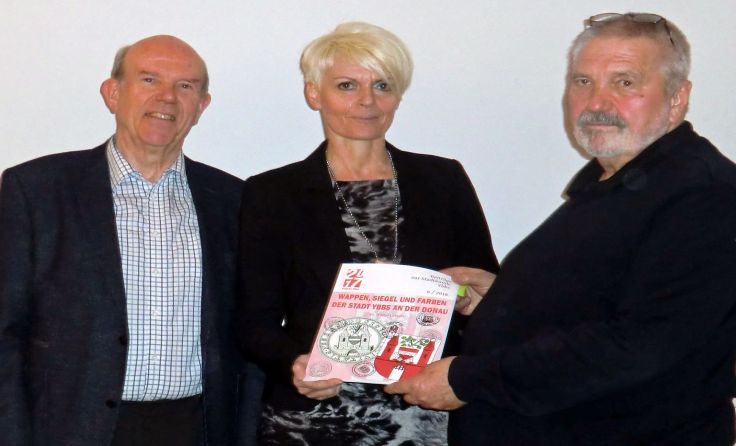 Dr. Karl Dorfmeister, StR Ulrike Schachner, Dr. Walter Labuda; Foto: Bernhard Wüster