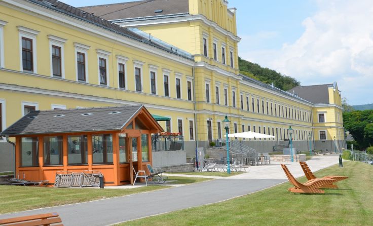 Außenansicht des Therapiezentrums Ybbs; Foto: Christian Keusch