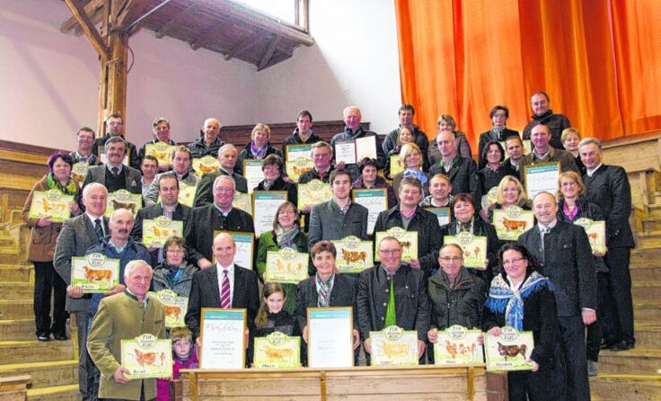 An über 30 Züchter wurden die begehrten Auszeichnungen verliehen. Foto: FIH