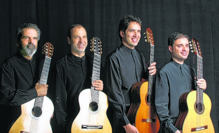 Sensations-Gastspiel mit dem „Brazilian Guitar Quartet“ Foto: Suzane Medeiros Vianna