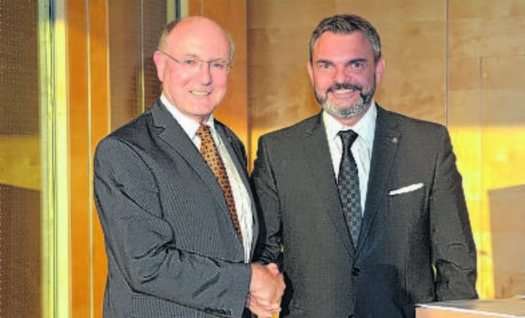 Karl Weinhäupl (re.) folgt Hans Peter Raab