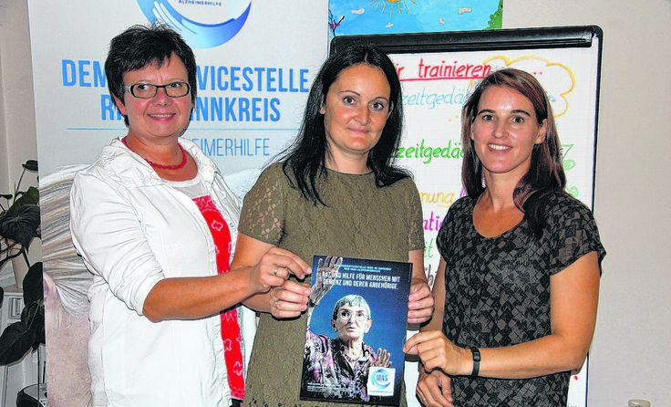 Das MAS-Team: Hedi Häupl, Stefanie Plötzeneder, Nicole Moser Foto: © MAS Alzheimerhilfe