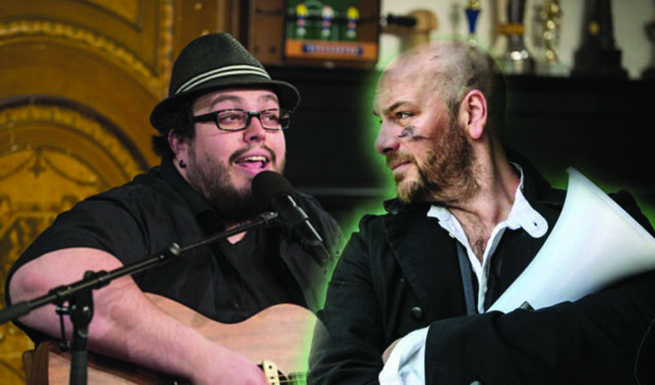 Stefan Zinner und Matthias Kellner präsentieren ihre „Mixedshow“. Foto: Alois Kinz