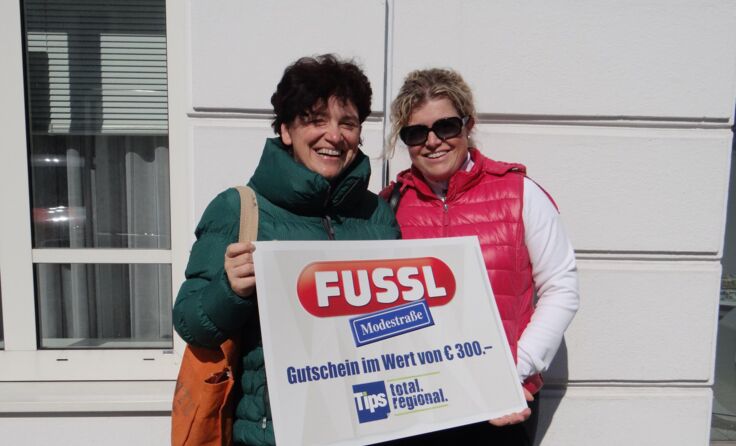 V. l.: Helga Spießberger mit ihrer Freundin Barbara Fischerleitner
