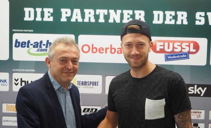 Stefan Reiter und Peter Zulj Foto: SV Ried