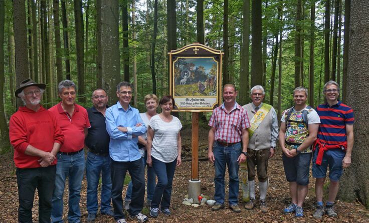 Gemeinschaftsfoto nach der feierlichen Segnung Foto: Litzlbauer