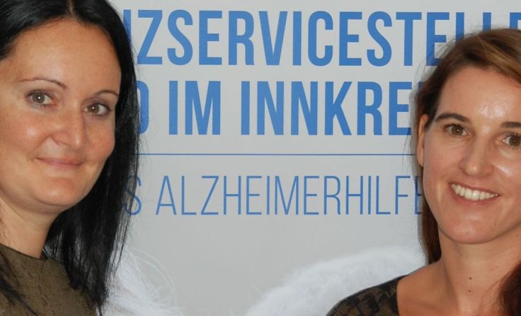 V. l.: Stefanie Plötzeneder und Nicole Moser Foto: MAS Alzheimerhilfe