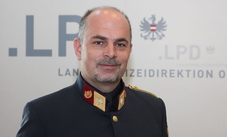 Bezirkspolizeikommandant Stefan Haslberger Foto: Polizei