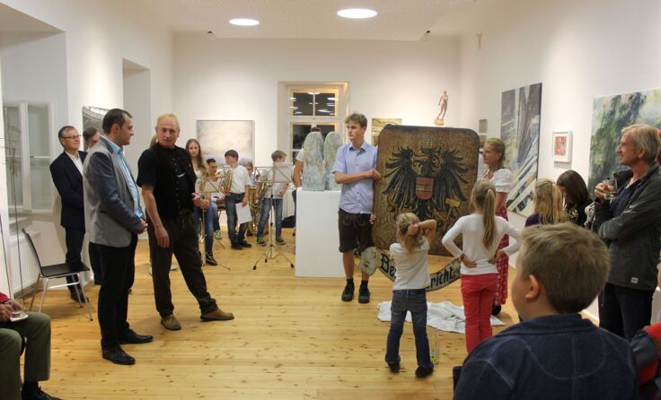 Die Ausstellung im Kunsthaus war bestens besucht.