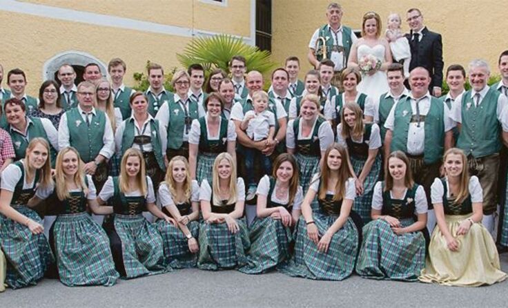 Die Musikkapelle Aurolzmünster hat ein schönes Programm vorbereitet.