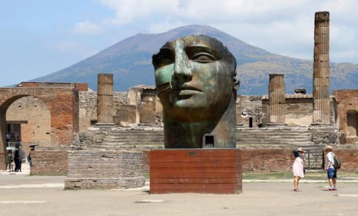 Pompeji war eine antike Stadt in Kampanien, am Golf von Neapel gelegen. Foto: Martinek