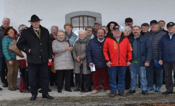 Im Anschluss an die Führung besuchten die Gäste noch die Seniorenbundsitzung beim Kirchenwirt.