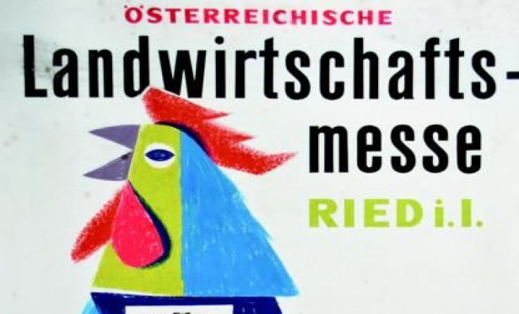 Plakate von anno dazumal können bei der Ausstellung bewundert werden.Fotos: Messe Ried