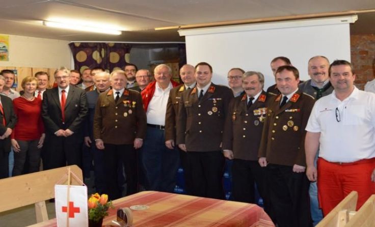 Ein gemütlicher Ausklang rundete die Ortsstellenversammlung ab. Foto: Rotes Kreuz Obernberg