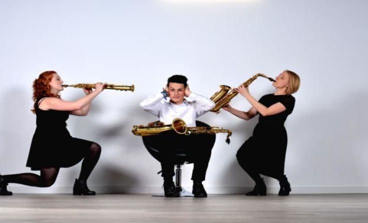 Das Saxophonquartett wird „Spotlights“ zum Besten geben.