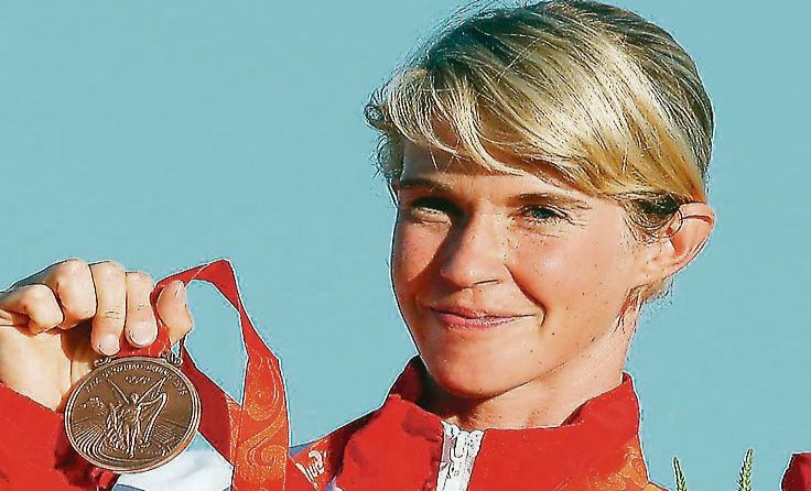 Viloetta Oblinger-Peters erzählt aus ihrem Leben als Profisportlerin.