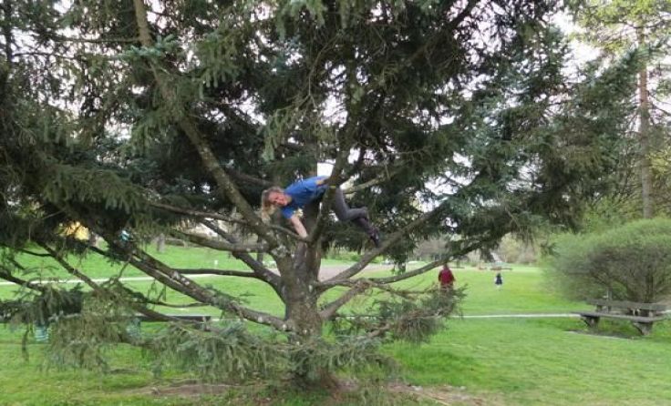 Schöne Führung durch die Natur.